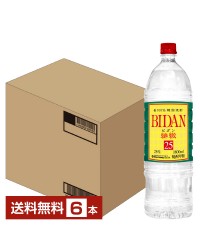アサヒ 韓国焼酎 緋緞（ビダン） 25度 ペットボトル 1800ml （1.8L）6本 1ケース 甲類焼酎 韓国